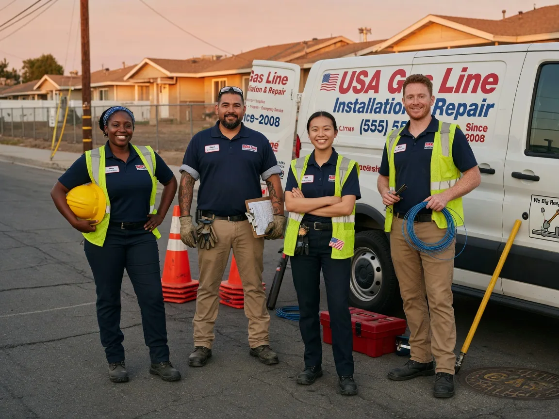 Gas Line Installation company in Okreek, SD